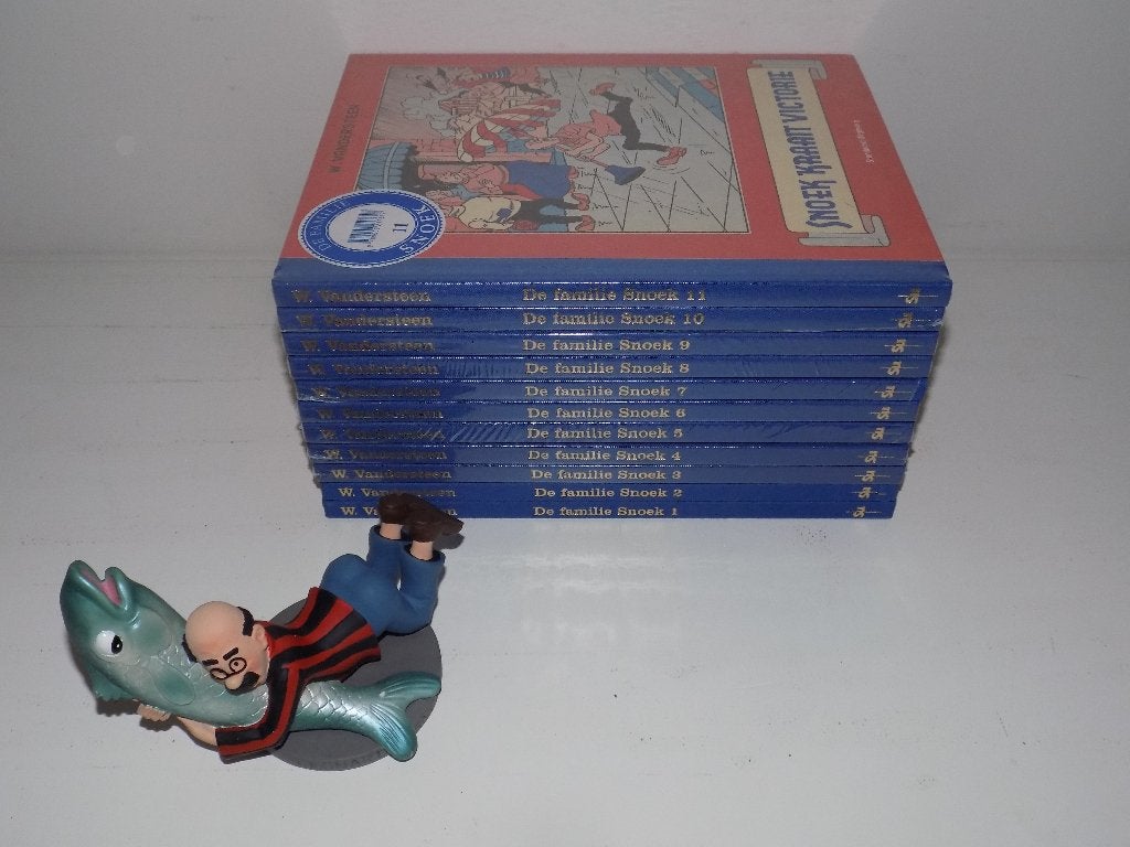 Fam Snoek ~ Complete serie Integrale HCs 1 t/m 11 + Beeldje, Boeken, Complete serie of reeks, Verzenden, Nieuw, Willy Vandersteen