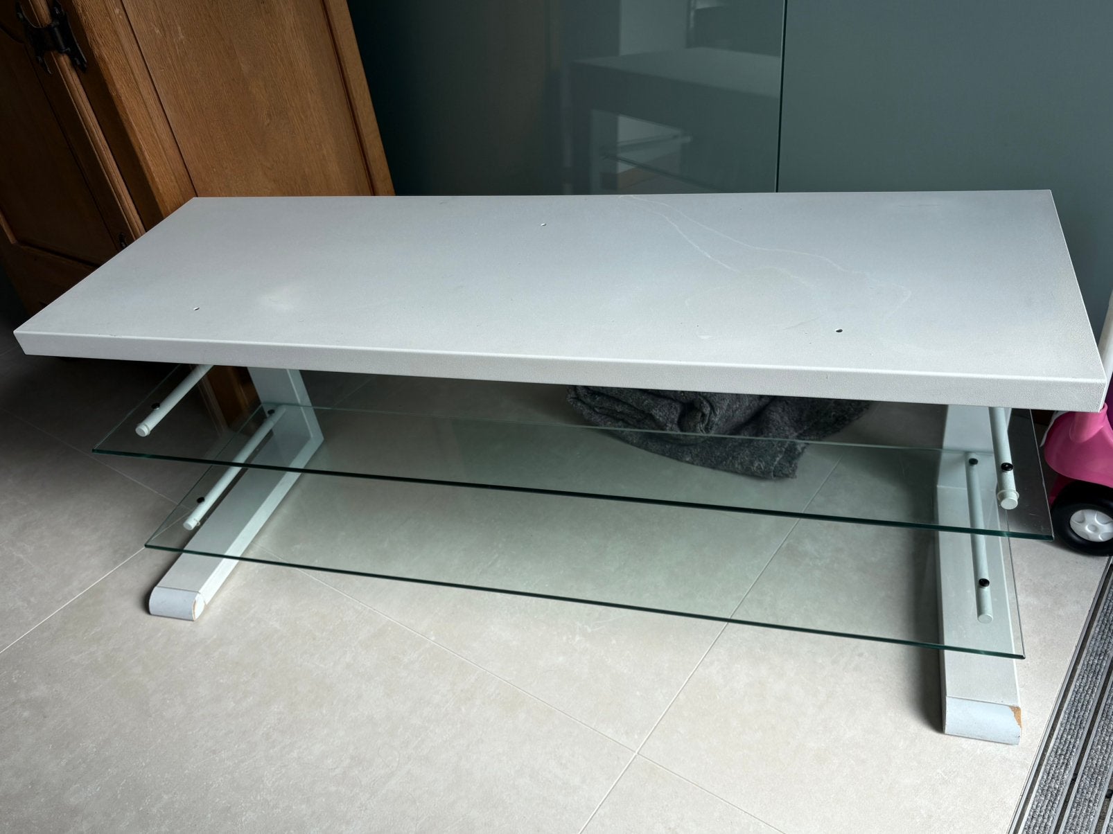 Meuble bas télévision, Maison & Meubles, 25 à 50 cm, Moins de 100 cm, Enlèvement, Utilisé