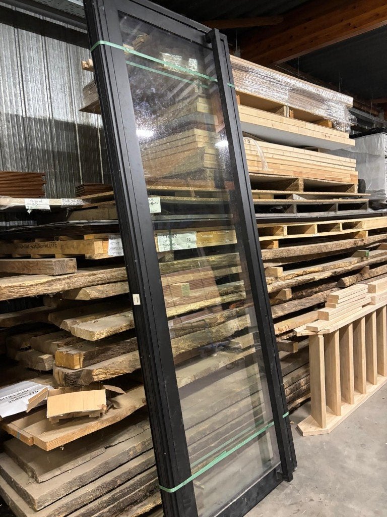 alu deur, Doe-het-zelf en Bouw, Ophalen, 80 tot 100 cm, Minder dan 200 cm, Buitendeur