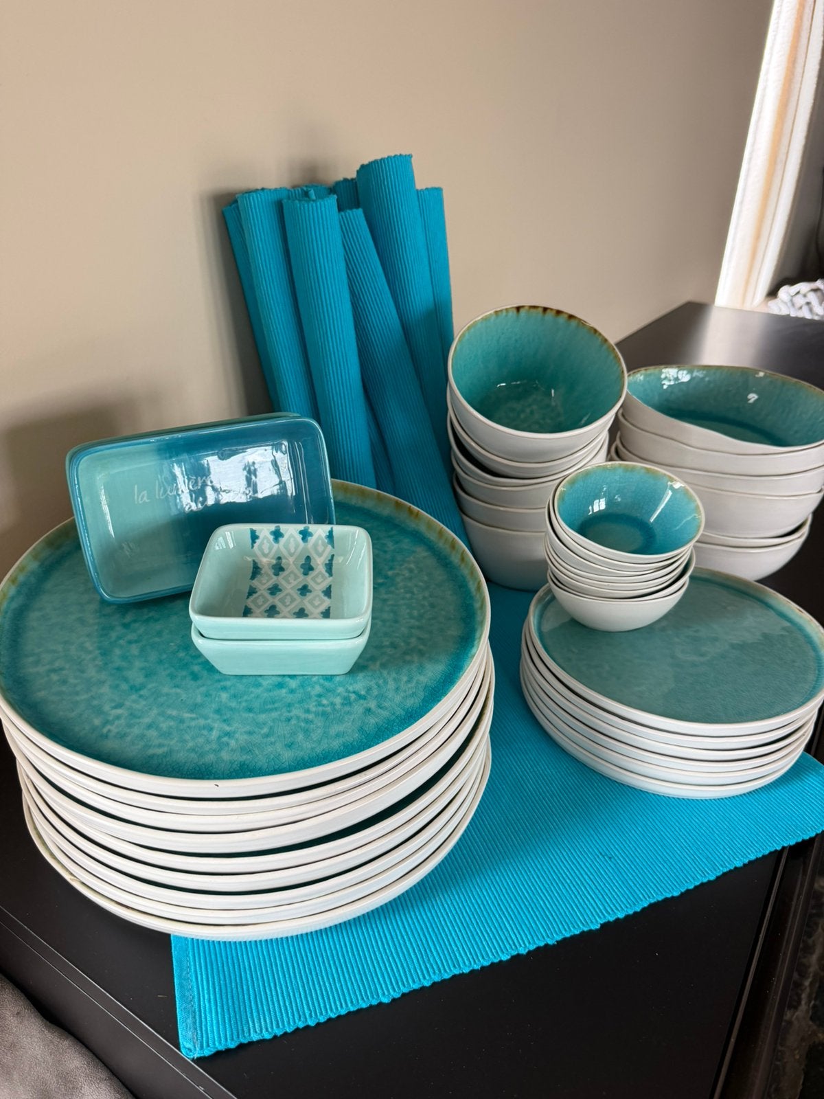 Servies cosy en trendy 39 stuks, Ophalen, Nieuw, Modern, Aardewerk