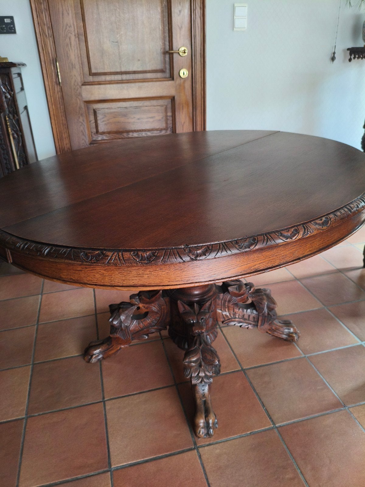 Antieke jachttafel/vossekoptafel!, Ophalen