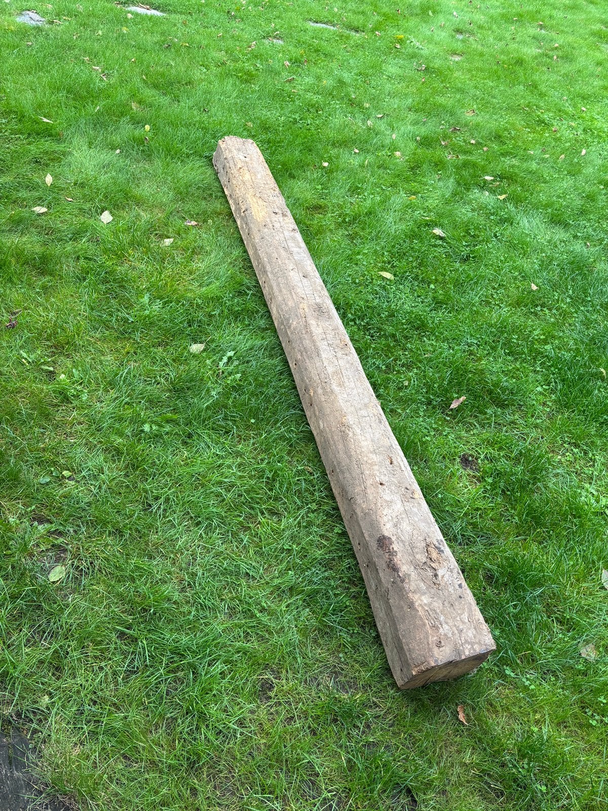 Oude eiken balk, Ophalen, Gebruikt