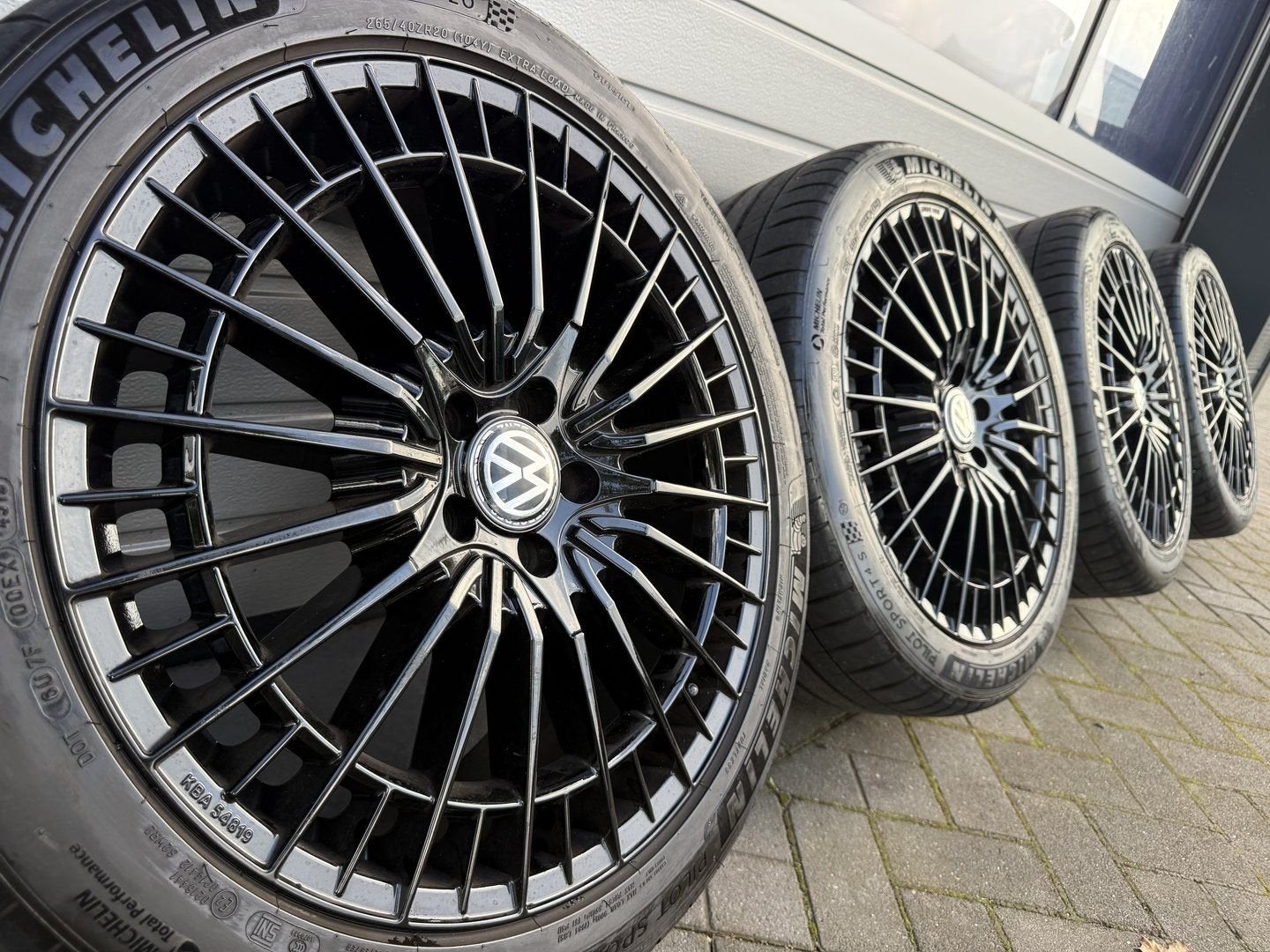 Jantes Volkswagen VW ID Buzz de 20 pouces avec pneus d'été M, Pneus et Jantes, 265 mm, Pneus été, Utilisé