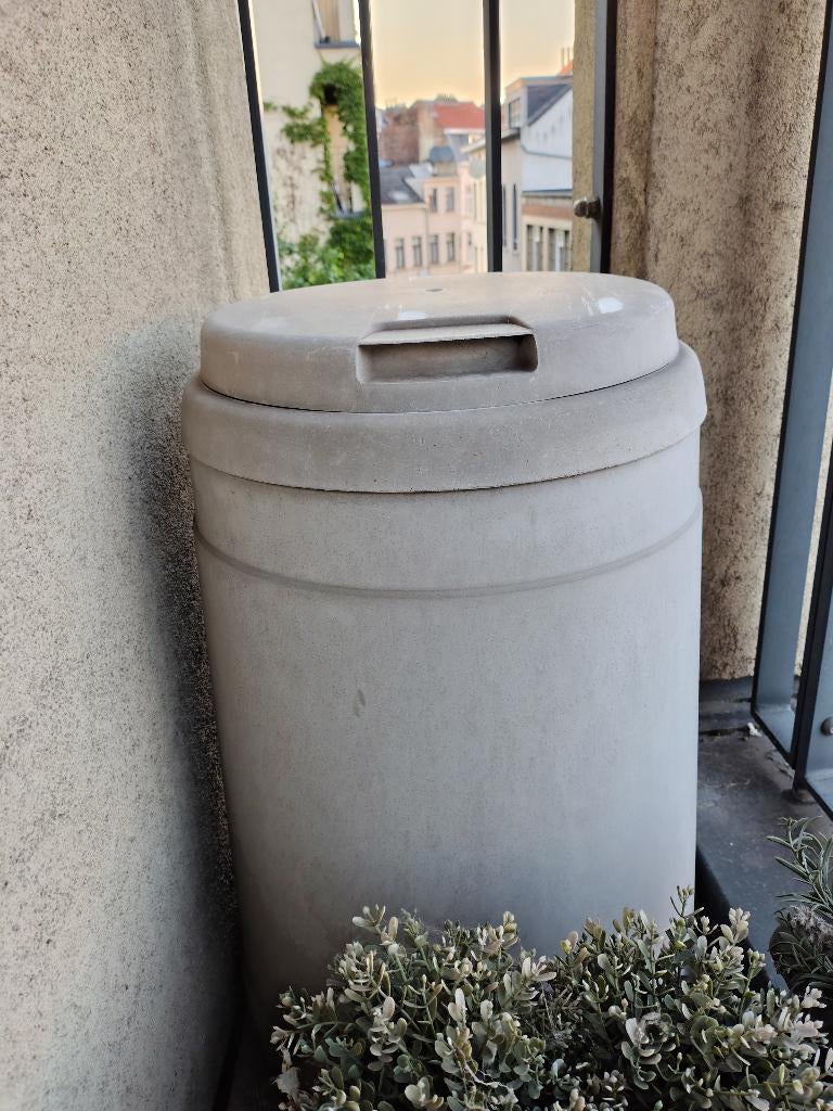 Grote vuilbak, Ophalen, Gebruikt
