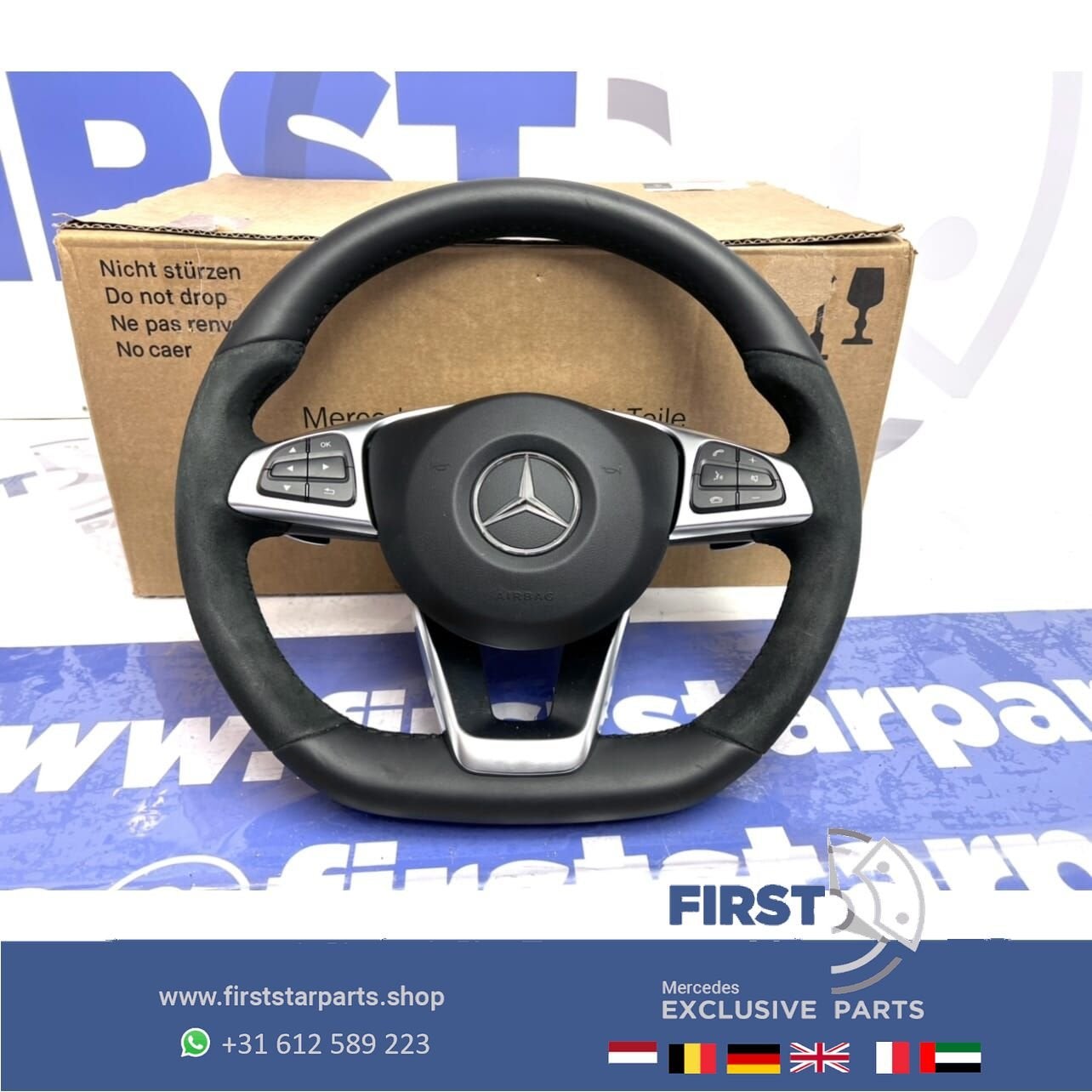 W176 A45 W117 CLA45 W156 GLA45 AMG STUUR + AIRBAG A B CLA GL