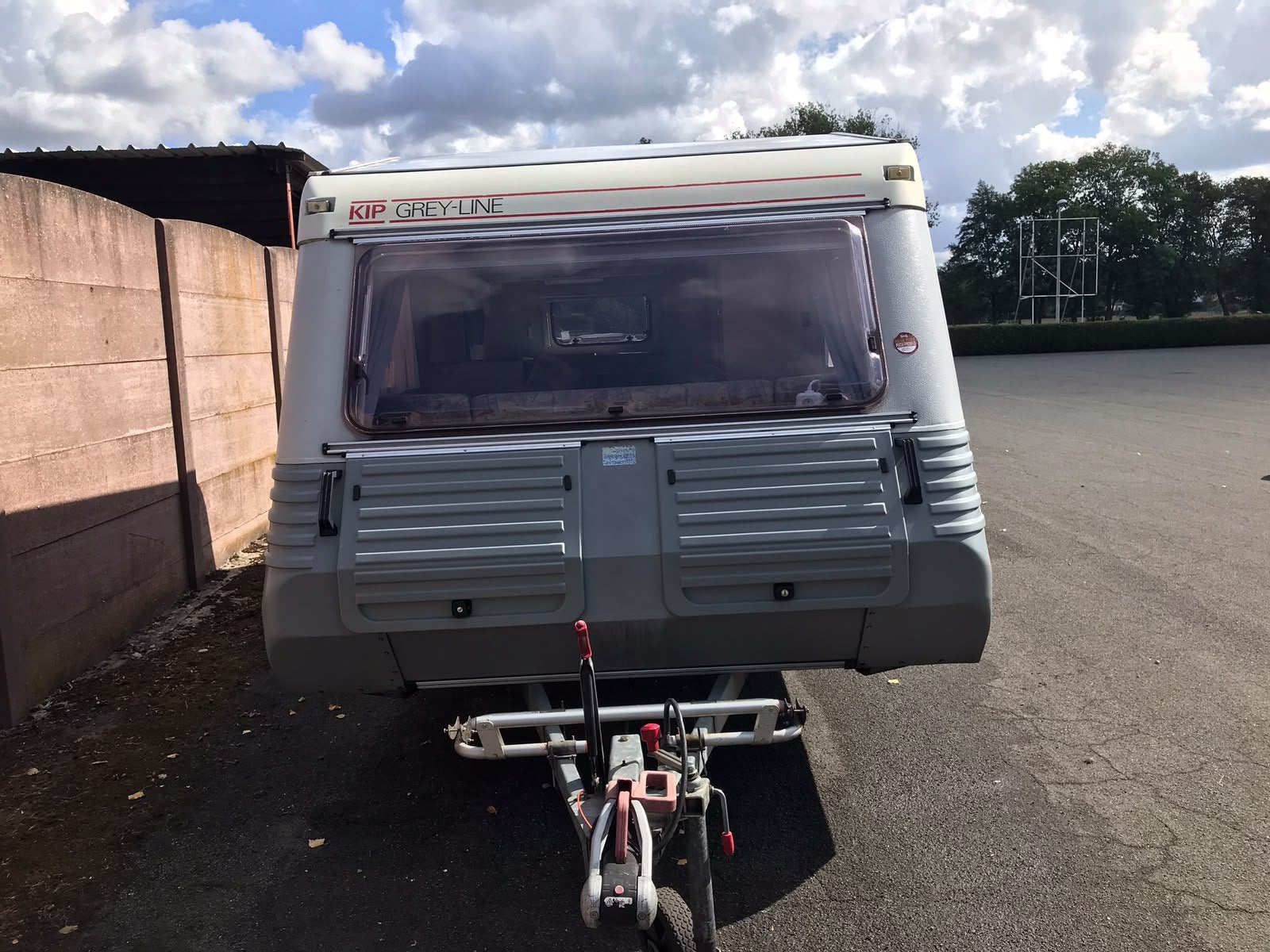 Caravan KIP Grey Line KG 420 - zeer goede staat, Caravans en Kamperen, Rondzit, Kip, Omvormbare zithoek, Tot en met 3