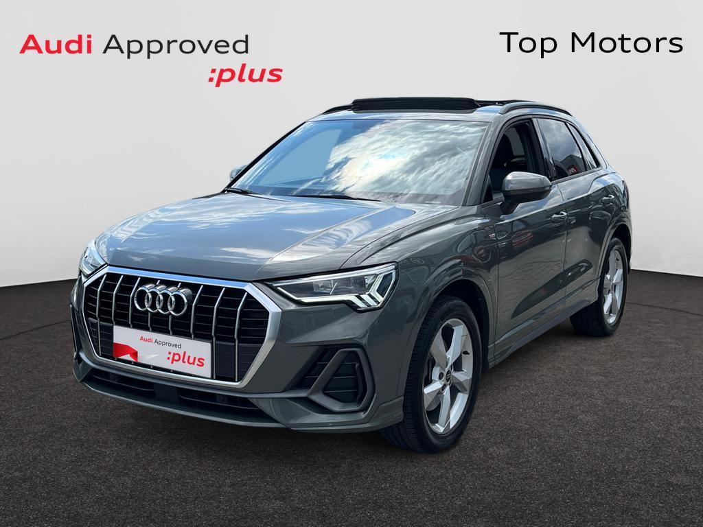 Audi Q3 PHEV S-LINE*PHEV*AUTOMAAT*245PK*PANODAK*CARPLAY*CAME, Autos, Audi, Cruise Control, Argent ou Gris, Achat, Automatique