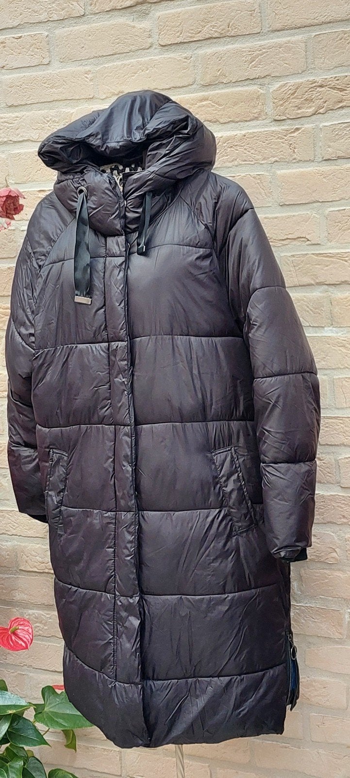 jas met kap maat l cks, Kleding | Dames, Zwart, Maat 42/44 (L), Ophalen of Verzenden, Zo goed als nieuw