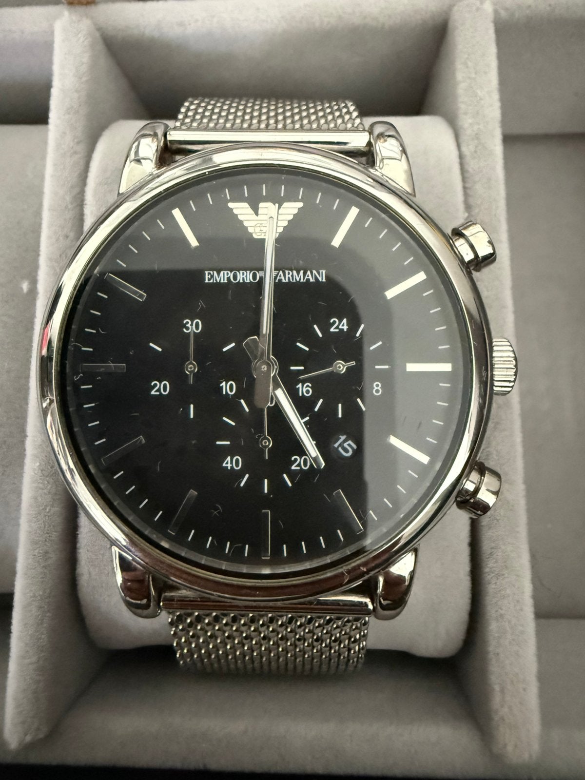 Montre Armani homme, Enlèvement, Comme neuf