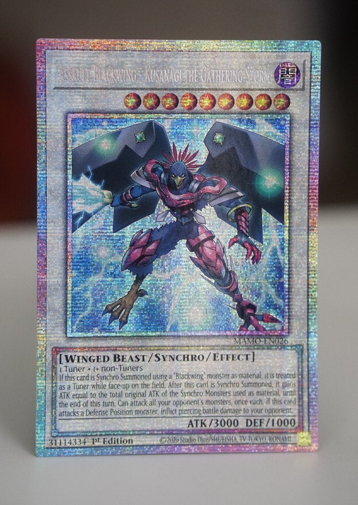 Assault Blackwing - (Starlight Rare) - Magnificent Monsters, Ophalen of Verzenden, Nieuw, Losse kaart, Foil