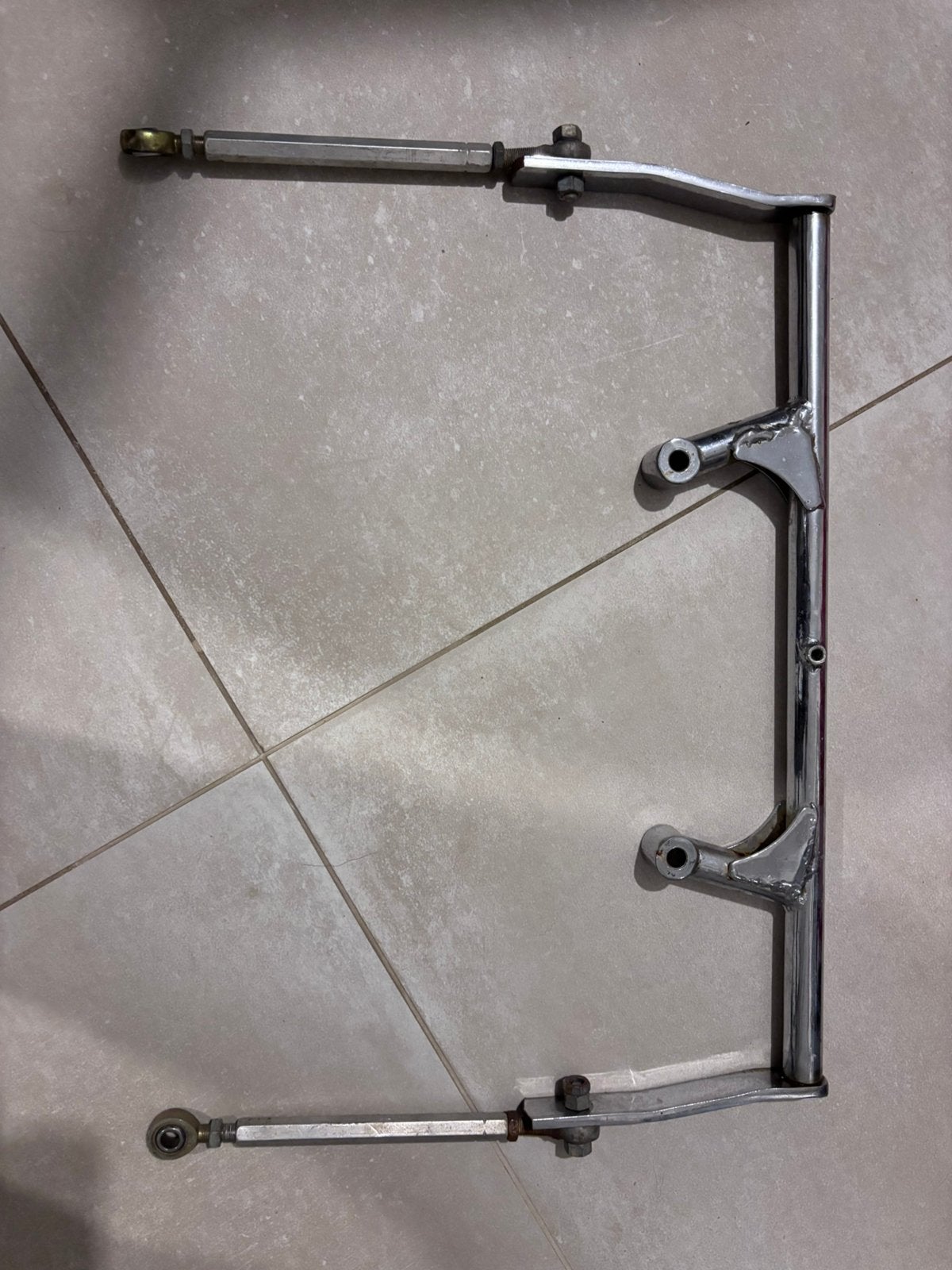 Barre stabilisatrice, Motos, Enlèvement