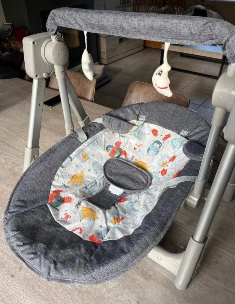 Elektrische Babywip, Nieuw, Wipstoel, Met gordel(s) of riempje(s), Ophalen