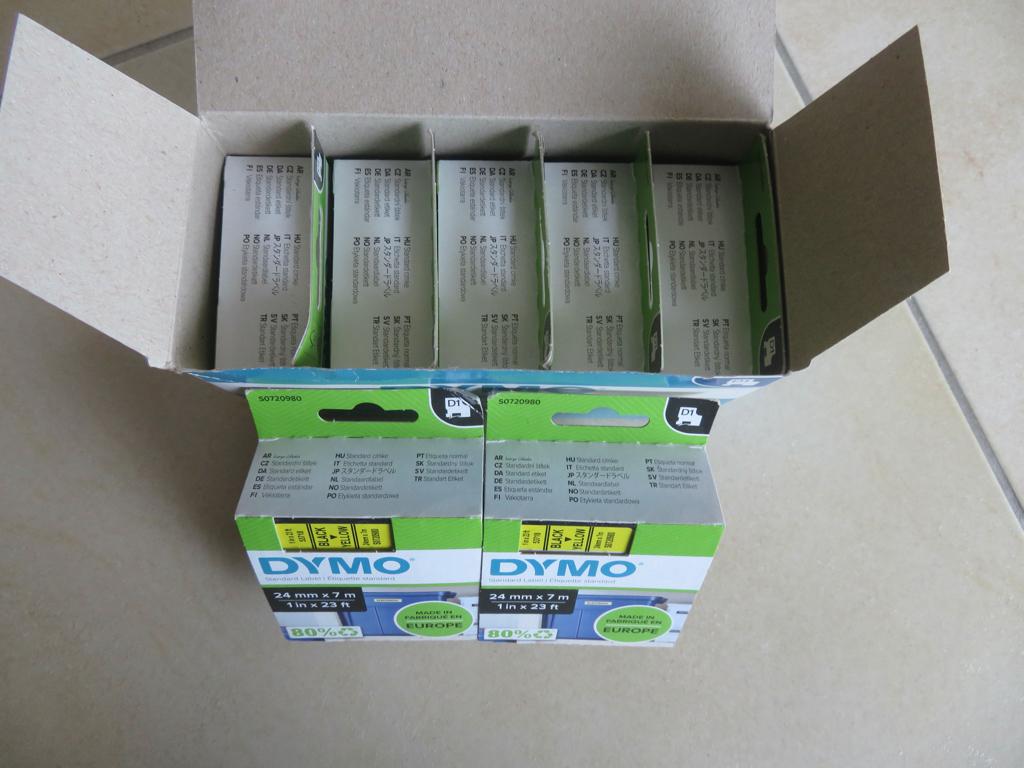 Dymo D1 Tape, Enlèvement, Neuf, Étiquette en bande, DYMO