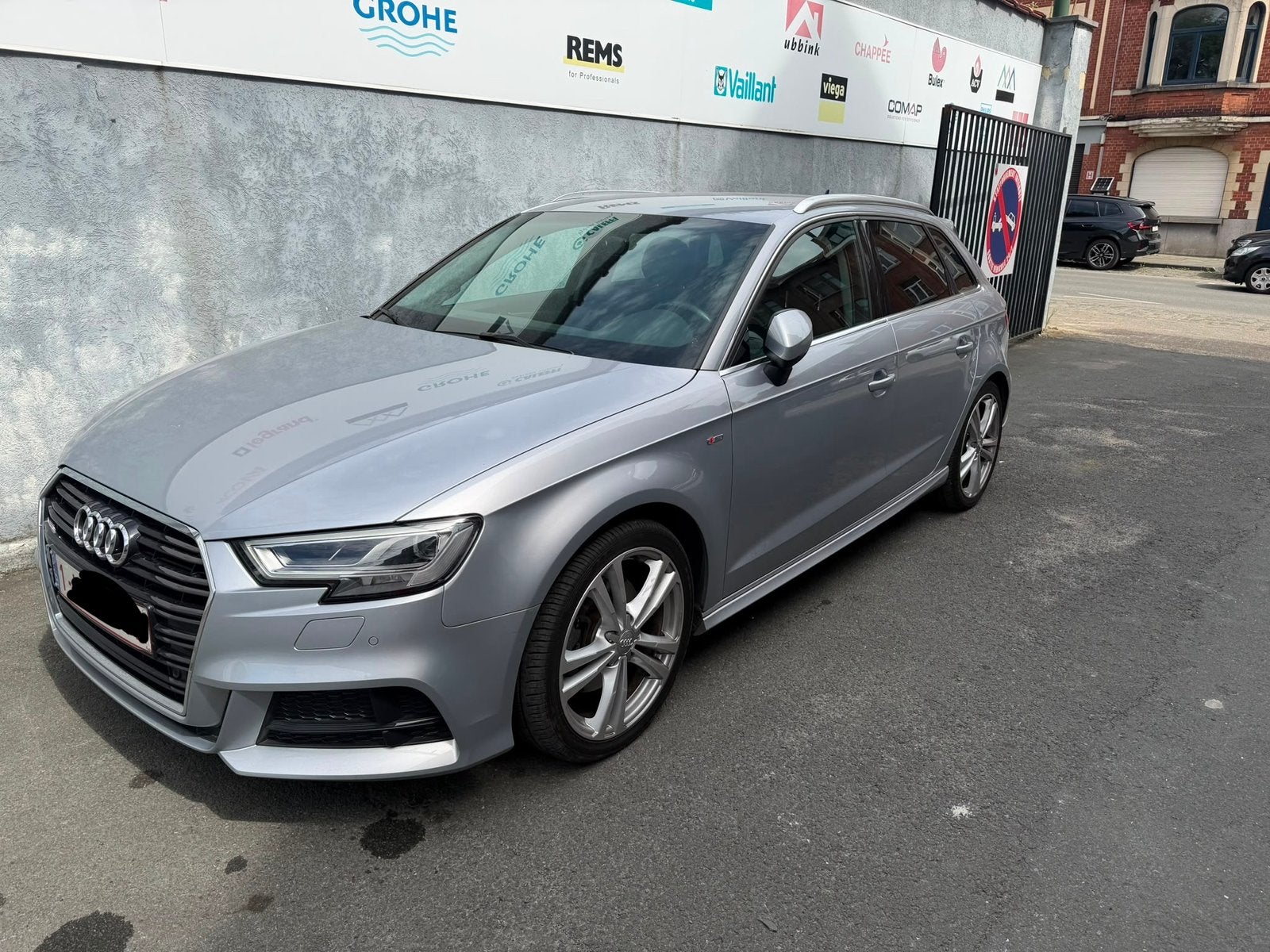 AUDI A3 SPORTBACK 3.5 TDI - 2019 - S TRONIC - EU6D 83000KM, Argent ou Gris, Achat, 1885 kg, Noir