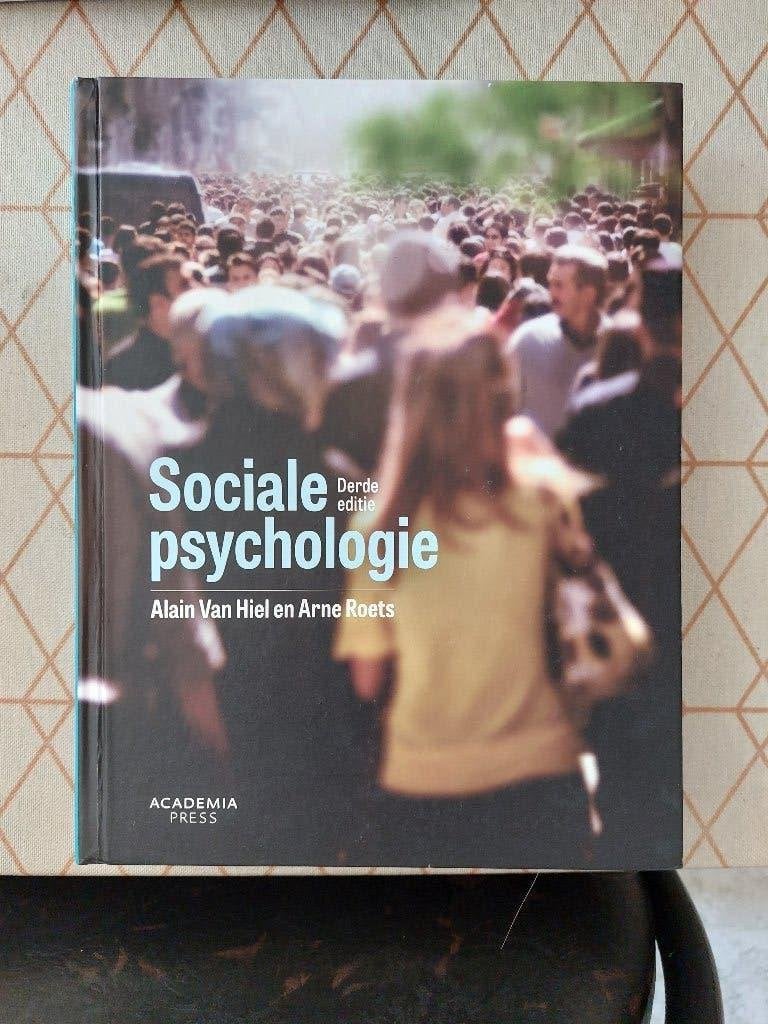 Sociale Psychologie 3e editie, Boeken, Gelezen, Alain Van Hiel; Arne Roets, Sociale psychologie, Ophalen of Verzenden