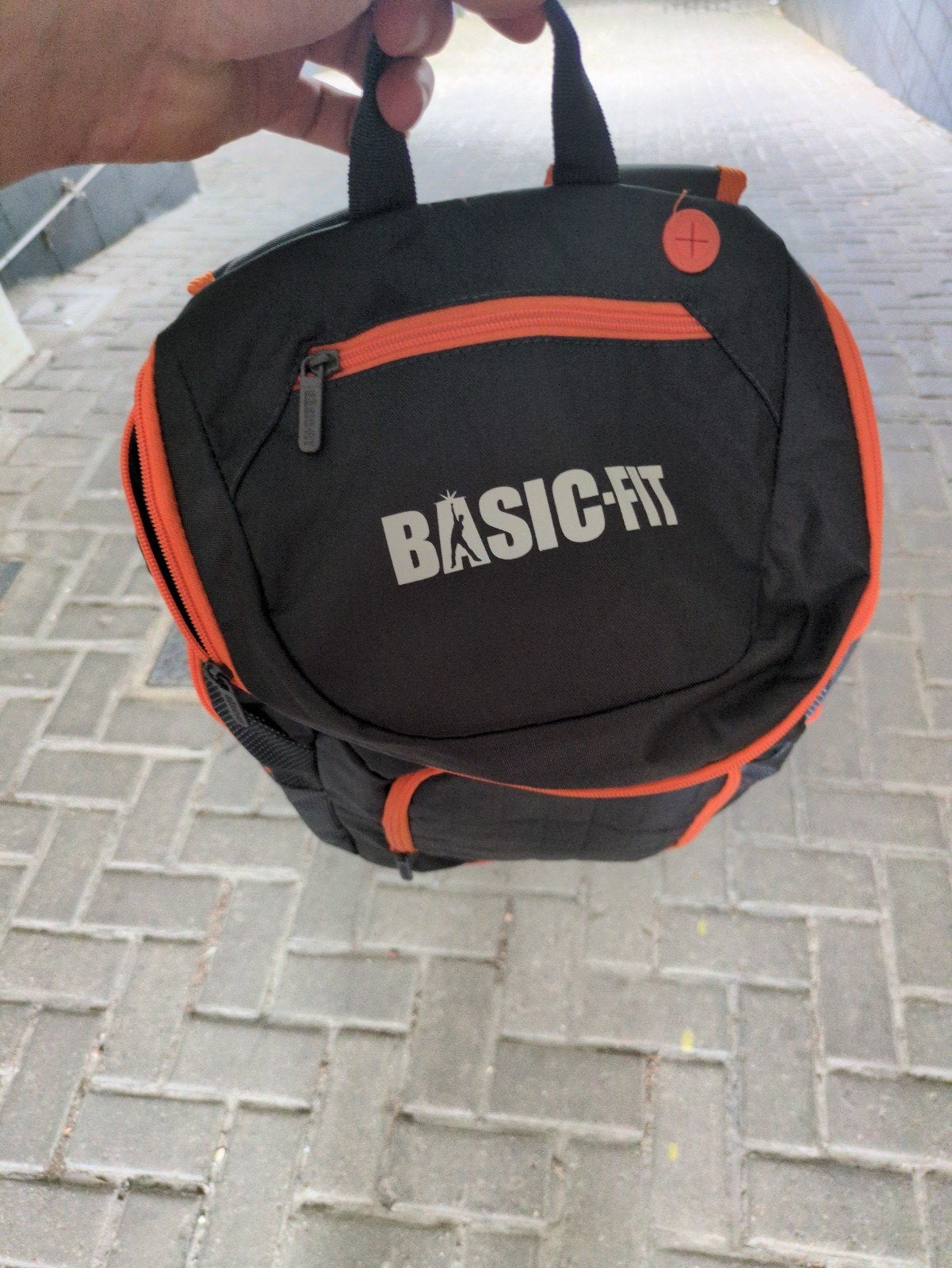 nieuwe basic fit tas, Ophalen
