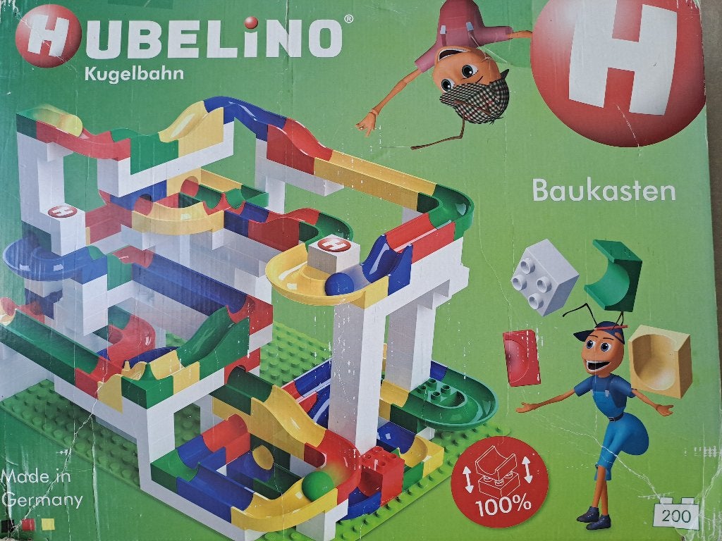 Hubelino 200-delige knikkerbaan, Ophalen, Gebruikt, Jongen of Meisje