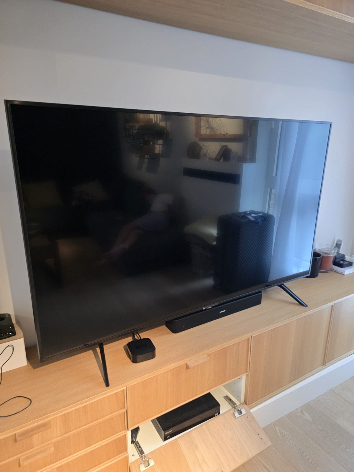 TV Samsung QE65Q60RAL - QLED 65”, QLED, Comme neuf, Enlèvement, Samsung