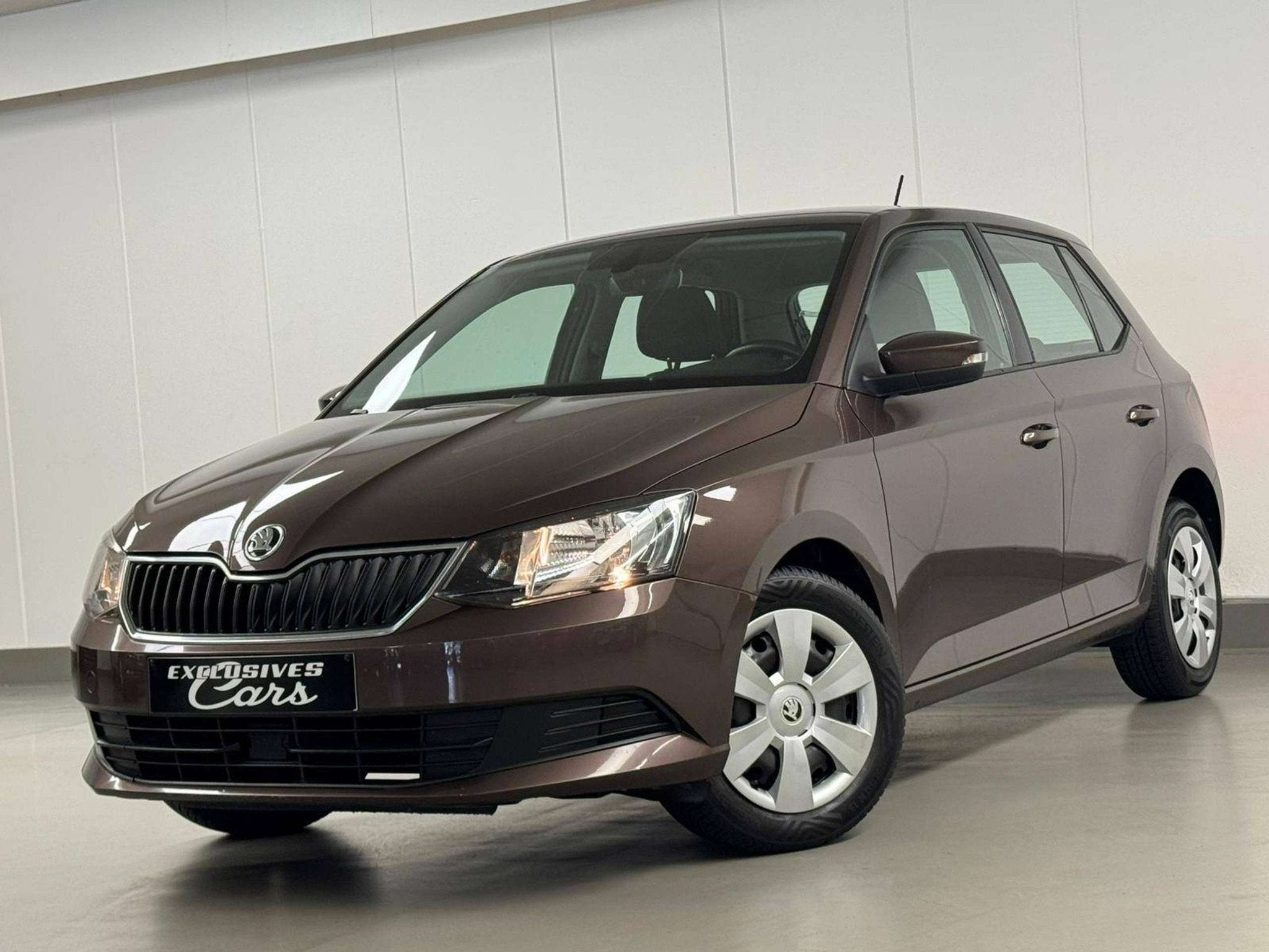 Skoda Fabia 1.0I 60 CV ACTIVE ! 1ere MAIN ! CLIM REG BLUETOO, Auto's, Voorwielaandrijving, Gebruikt, Bruin, Bedrijf