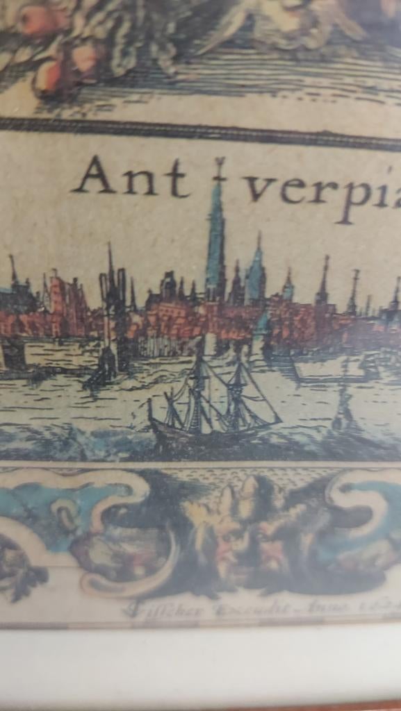 Kaart van het Markgraafschap Antwerpen, Ophalen