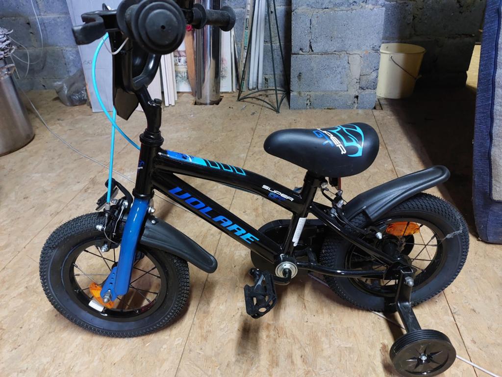 Nieuw  blauw kinderfiets, Fietsen en Brommers, Ophalen