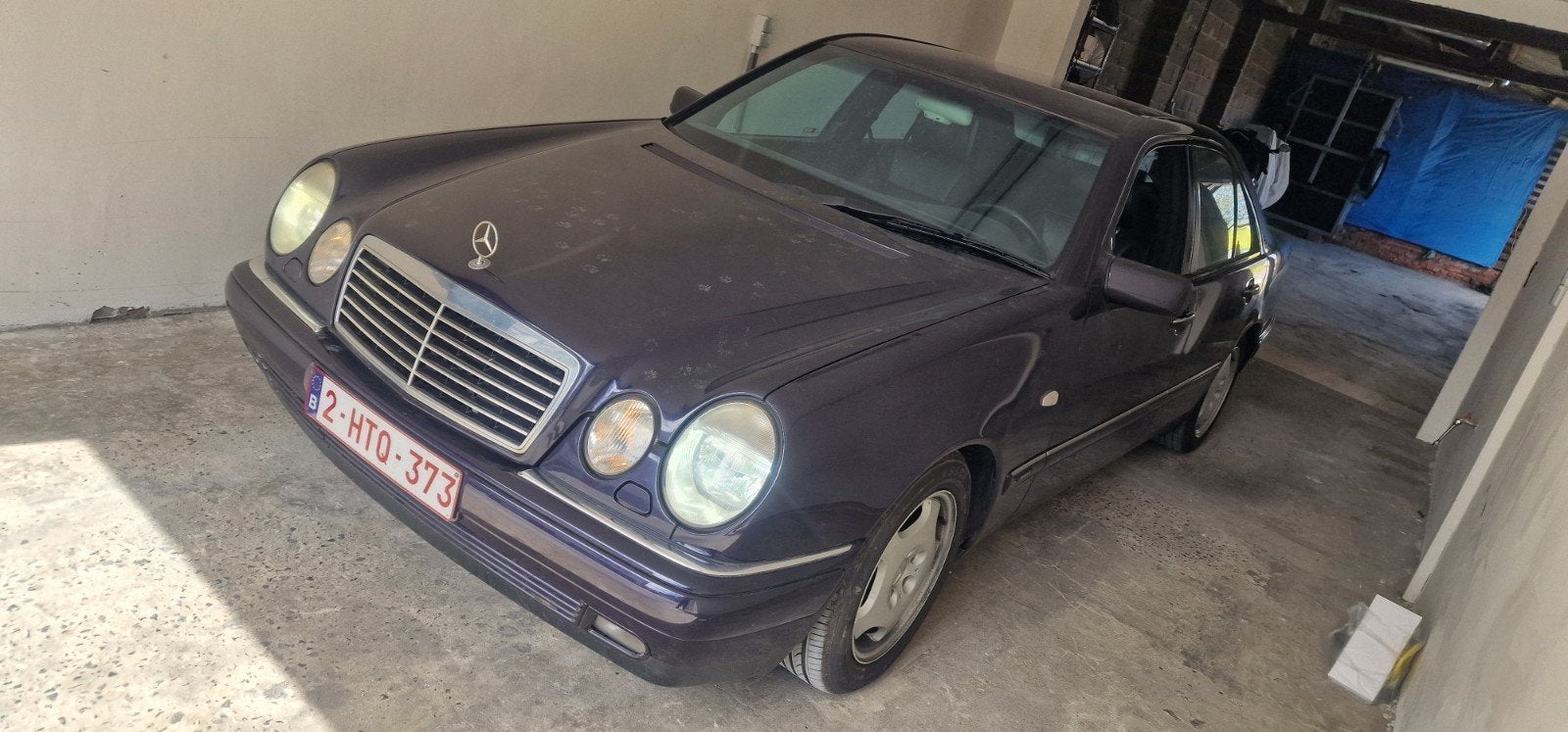 Mercedes E320, Auto's, Automaat, Zwart, 5 deurs, Particulier
