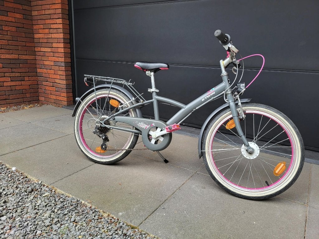B-Twin Mistigirl 540 (20 inch), Fietsen en Brommers, Fietsen | Meisjes, Gebruikt, 20 inch, Handrem, Versnellingen, Velgrem, Ophalen