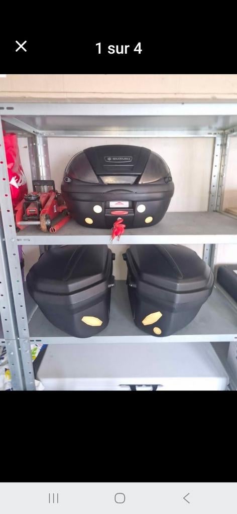 Valises suzuki bandit, et gsx 1250fa. 200€a discuter, Motoren
