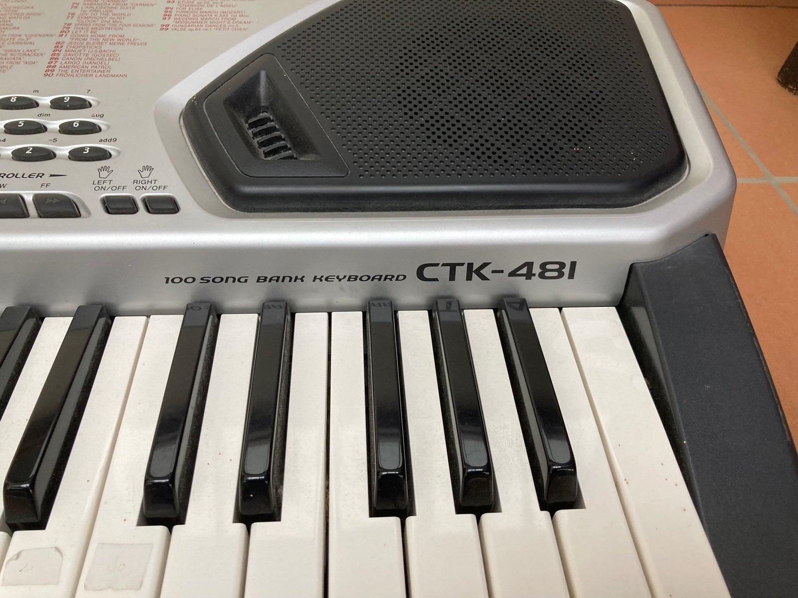 Casio CTK-481, Muziek en Instrumenten, Keyboards, Ophalen, Casio, Midi-aansluiting, 61 toetsen