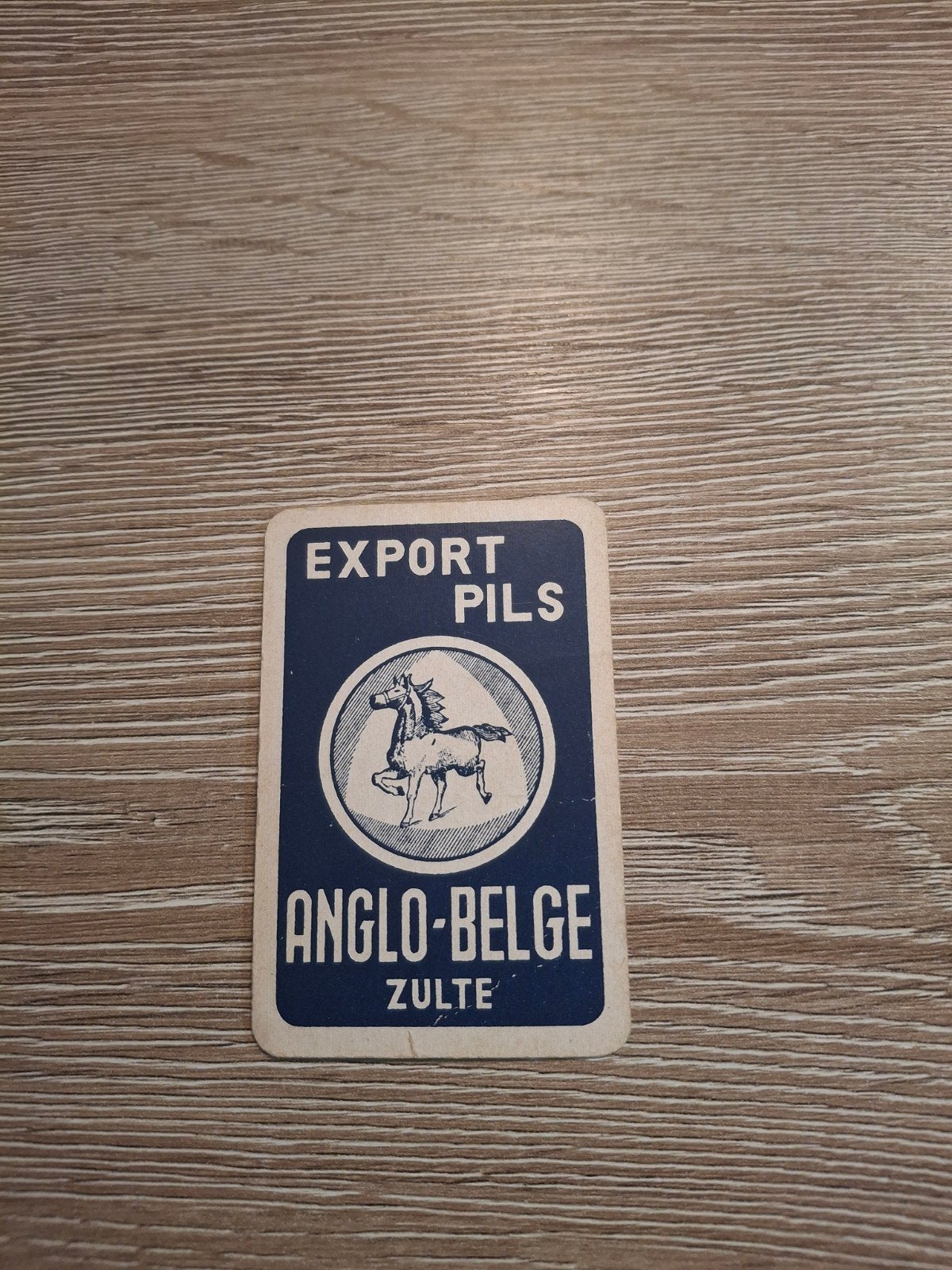 oude speelkaart anglo belge zulte, Verzamelen, Speelkaarten, Jokers en Kwartetten, Ophalen of Verzenden