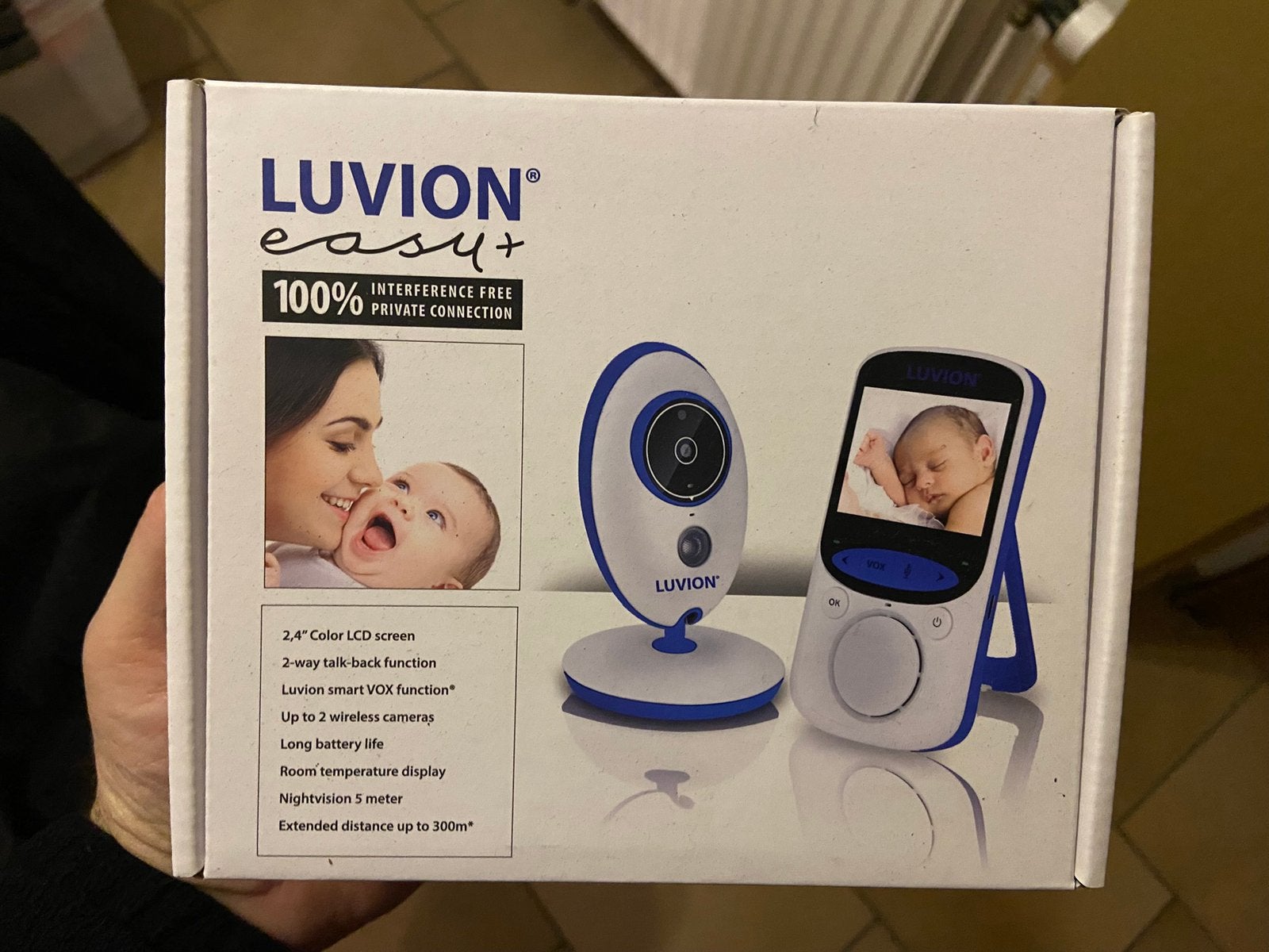 Babyphone-caméra Luvion Easy+, Enfants & Bébés, Enlèvement, Comme neuf, Caméra