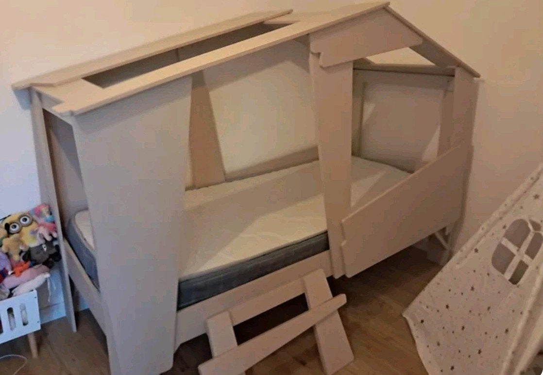 Lit pour enfant avec sommier à lattes sans matelas, Enlèvement