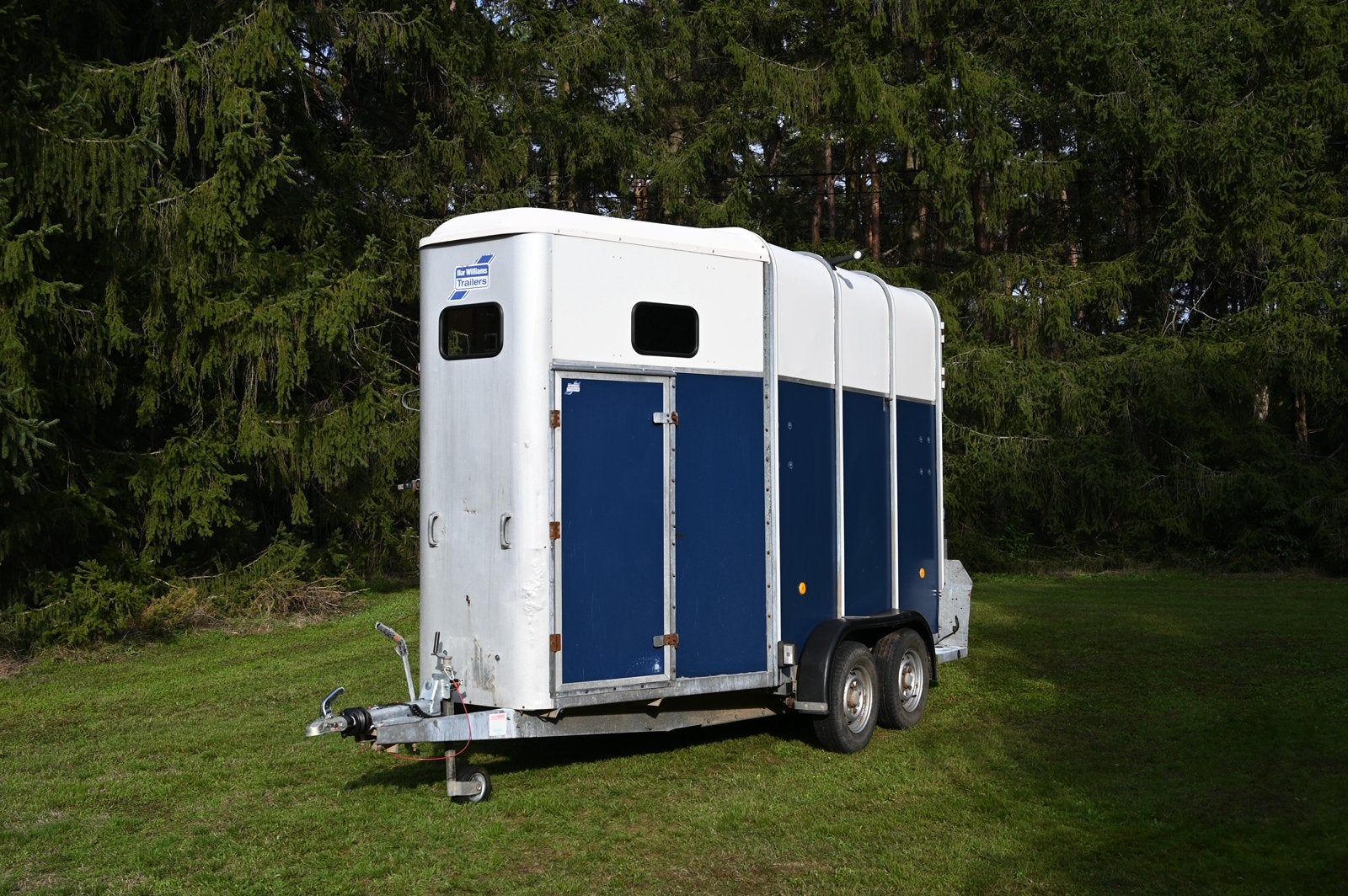 Ifor Williams Paardentrailer HB510/R1 (2005), Ophalen, Zo goed als nieuw, Aluminium, 2-paards trailer