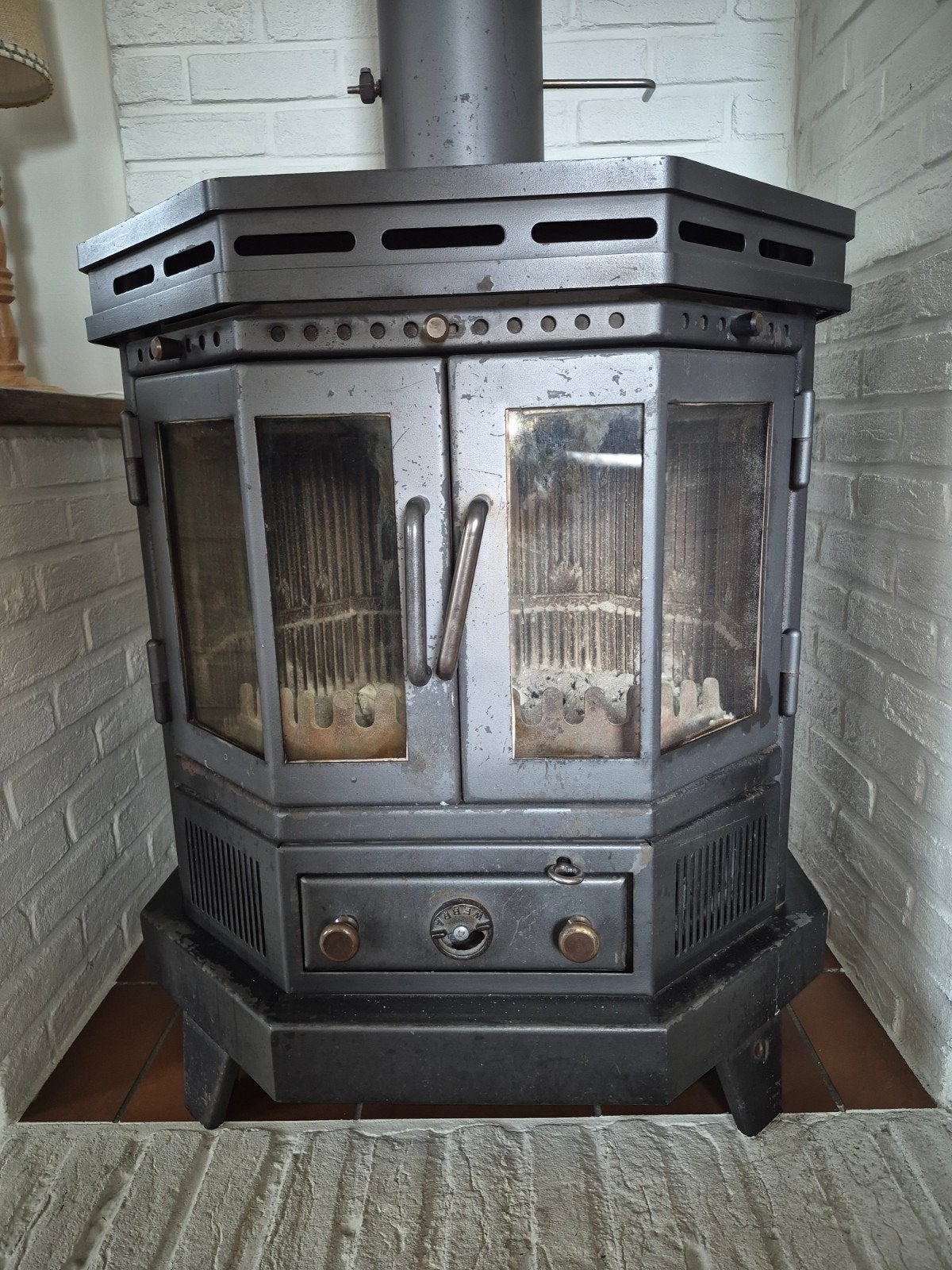 Houtkachel Webra met ventilator - goede staat, Huis en Inrichting, Kachels, Ophalen, Hout, Houtkachel