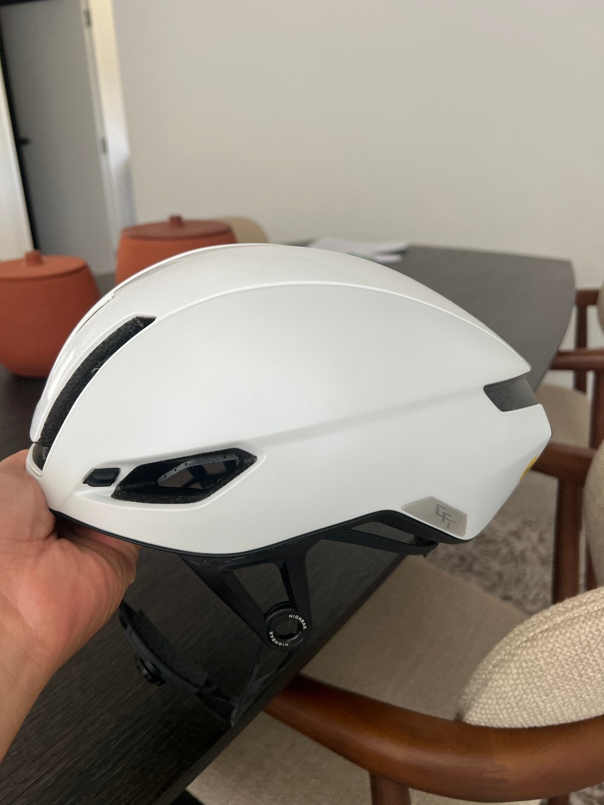 Fietshelm: Canyon Stingr CFR, Ophalen, Zo goed als nieuw, M