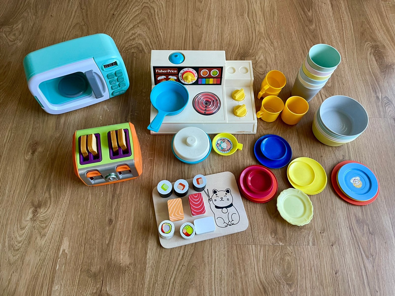 Kinderspeelgoed keukenaccessoires, Ophalen of Verzenden, Gebruikt, Kunststof, Speelkeuken