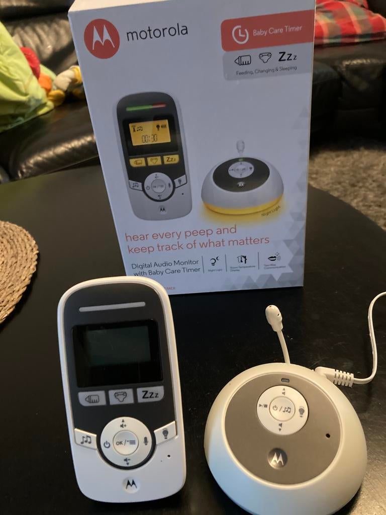 Motorola babyfoon, Ophalen, Gebruikt, Terugspreekfunctie