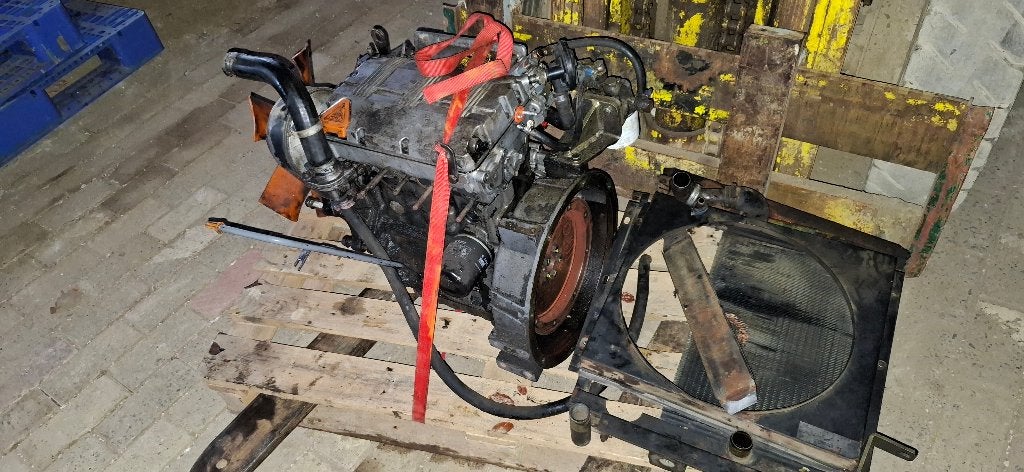 Deutz F3M 1008 motor + radiator, Ophalen