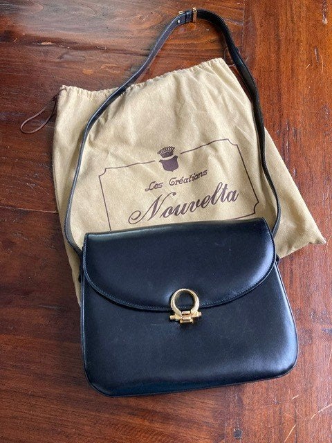 Sac à main Nouvelta noir, Bijoux, Sacs & Beauté, Enlèvement, Comme neuf, Noir, Sac à main