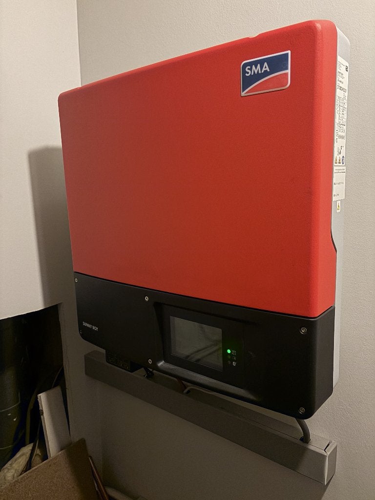 Onduleur SMA Sunnyboy, Enlèvement, Utilisé