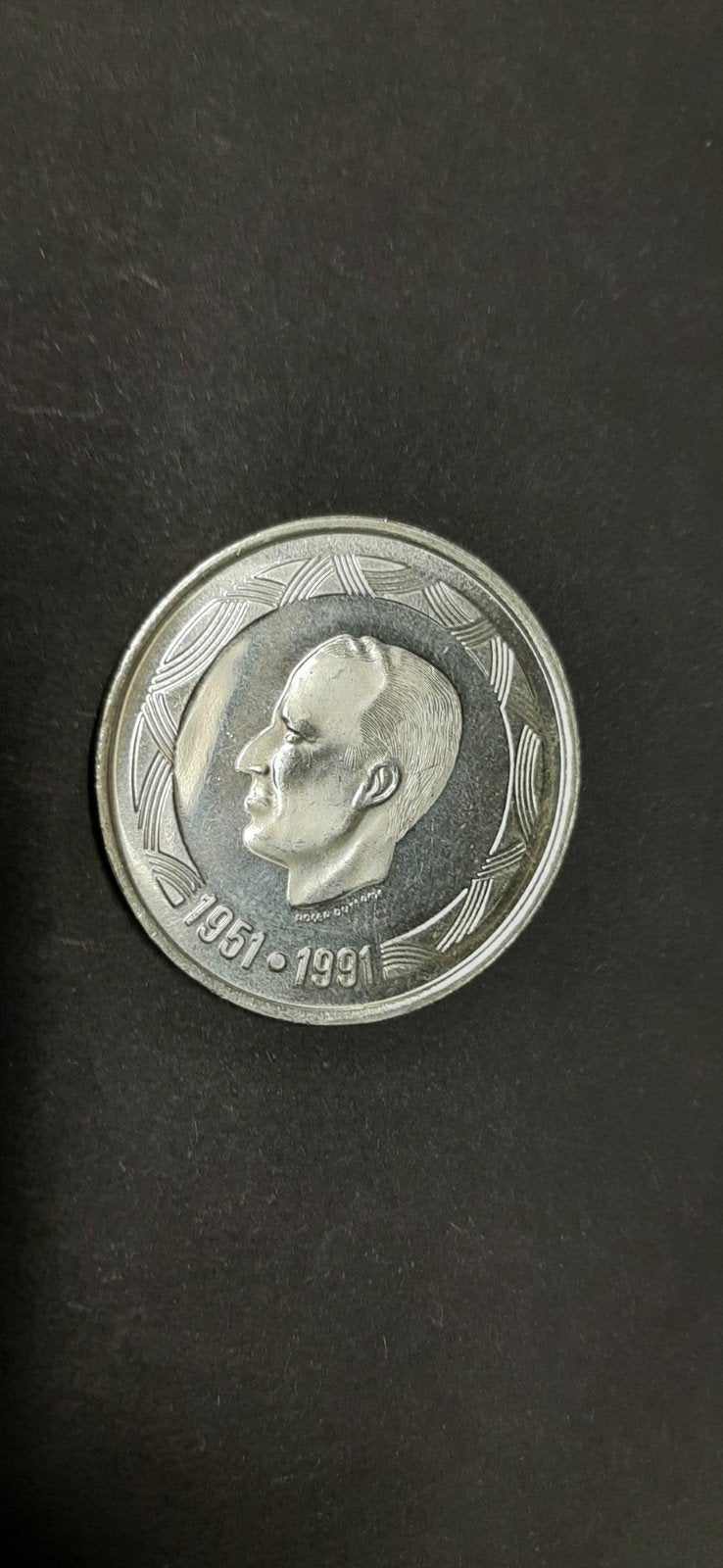 500 Francs 1991 argent néerlandais, Timbres & Monnaies, Enlèvement, Argent, Argent
