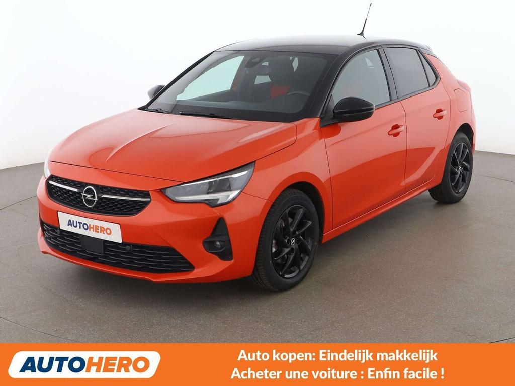 Opel Corsa 1.2 Turbo GS Line (bj 2021), Auto's, Opel, Voorwielaandrijving, Stof, Gebruikt, 1165 kg