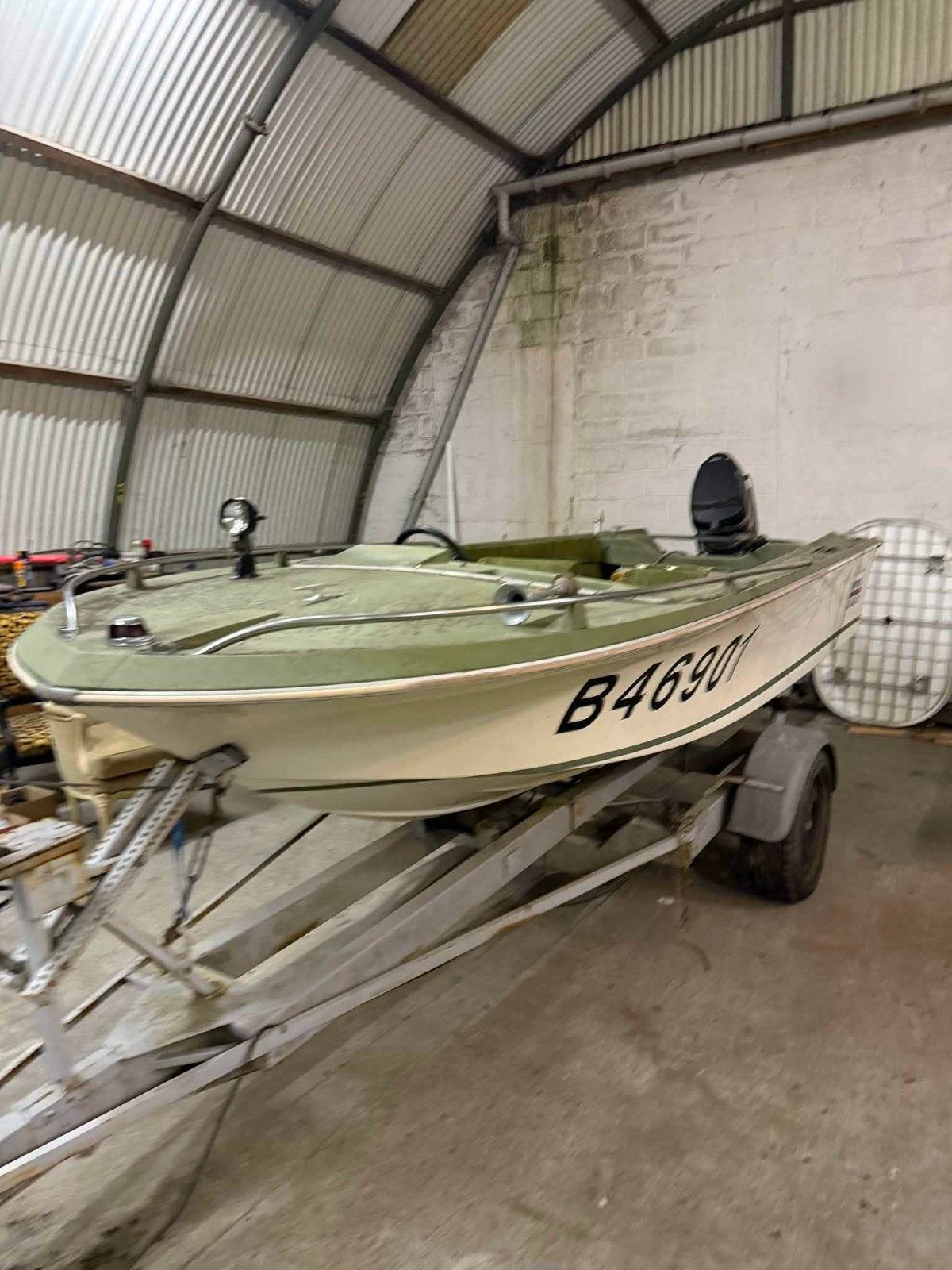 Bateau, broom scorpio, Sports nautiques & Bateaux, Enlèvement, Utilisé, Autres marques, Essence