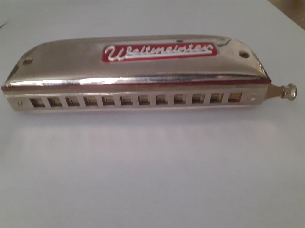 HARMONICA WELTMEISTER jaar 60-70, Ophalen, Overige typen, Chromatisch, Zo goed als nieuw