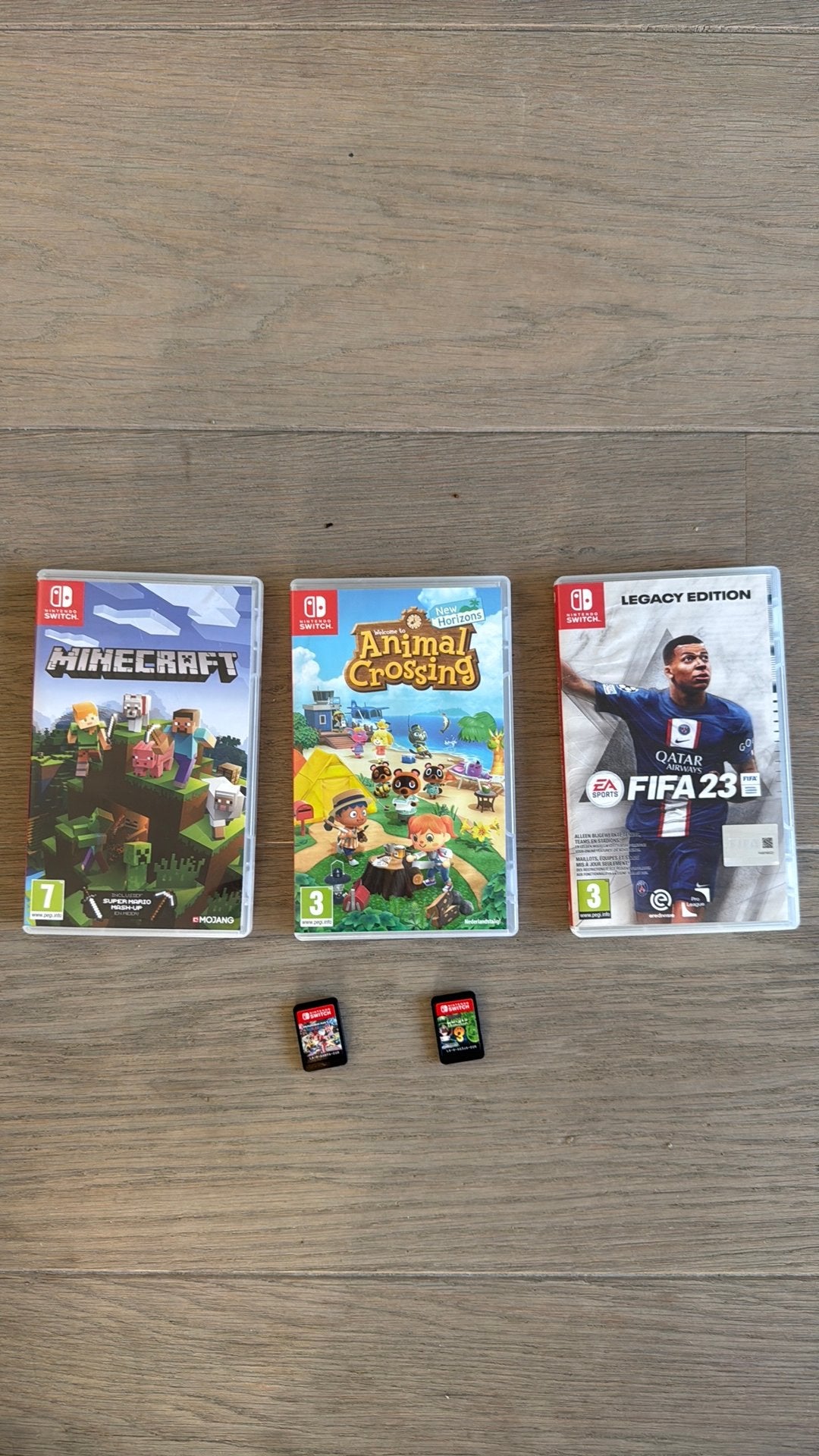5 nintendo games, Consoles de jeu & Jeux vidéo, Neuf, Online, À partir de 7 ans, Enlèvement