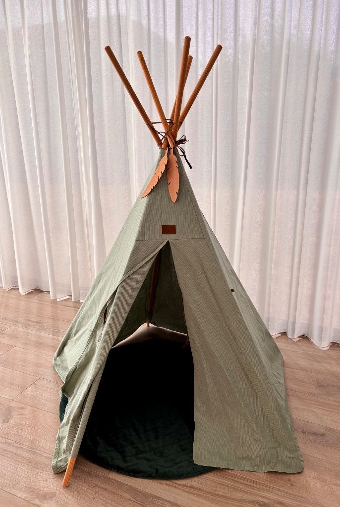 Tipi met zitmat nobodinoz, Kinderen en Baby's, Ophalen, Zo goed als nieuw