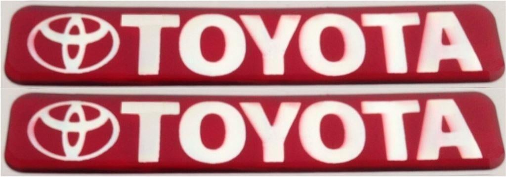 Toyota 3D doming sticker set #3, Envoi