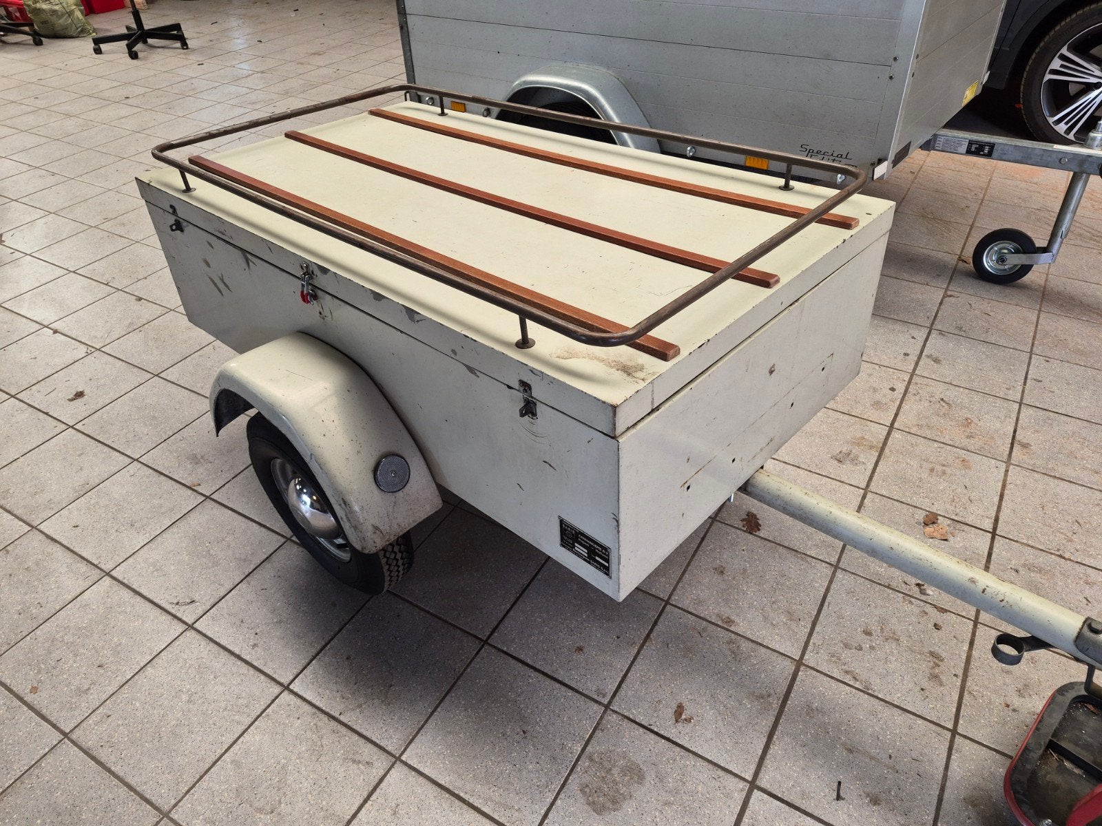 saris bagagewagen 150x85x40, Ophalen, Gebruikt