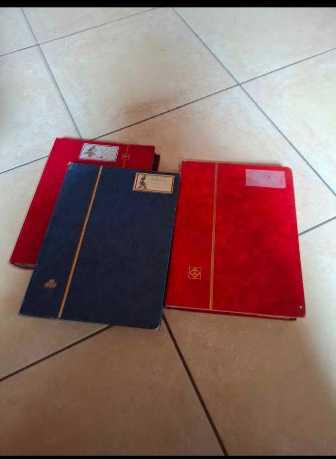 lot de 3 albums timbres vides, Enlèvement ou Envoi