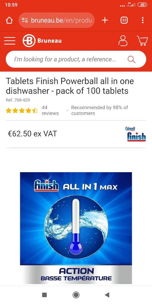 Lave vaisselle à réviser + 100 tabs, Elektronische apparatuur, Vaatwasmachines, Ophalen, Niet werkend